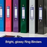 Oxford Premium A4 Ring Binder Green 25mm 40mm Spine Laminated Paper on Board view 8