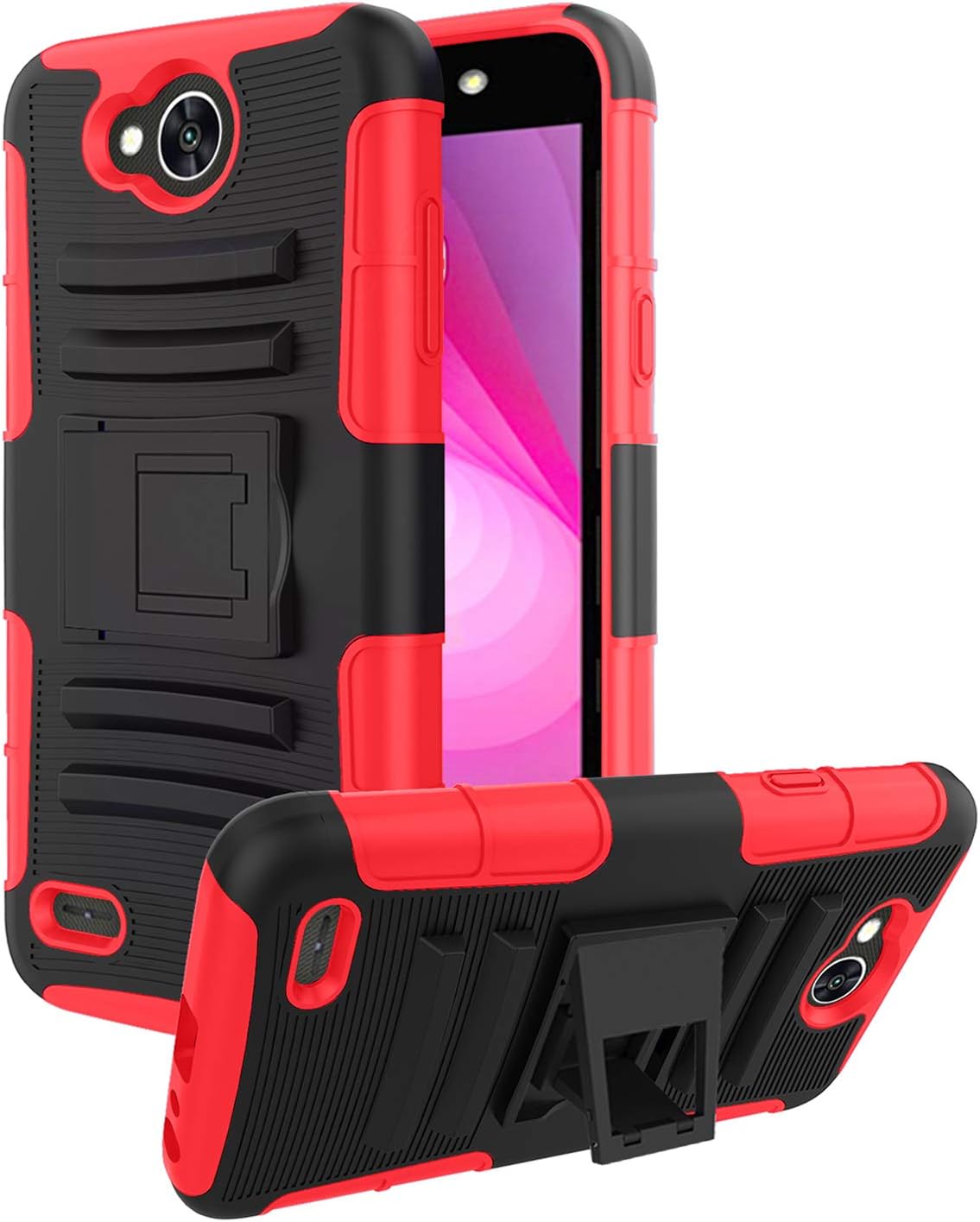 Best lg fiesta lte thin red case