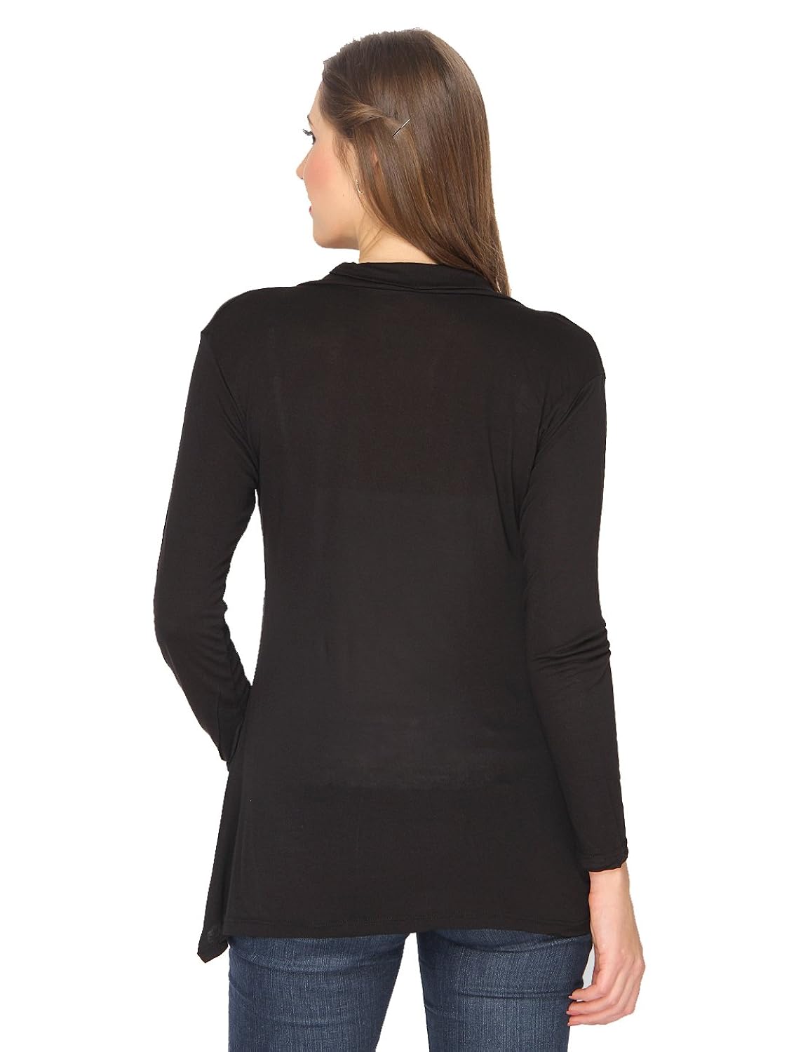 ten on ten women's pair of red/black long shrug