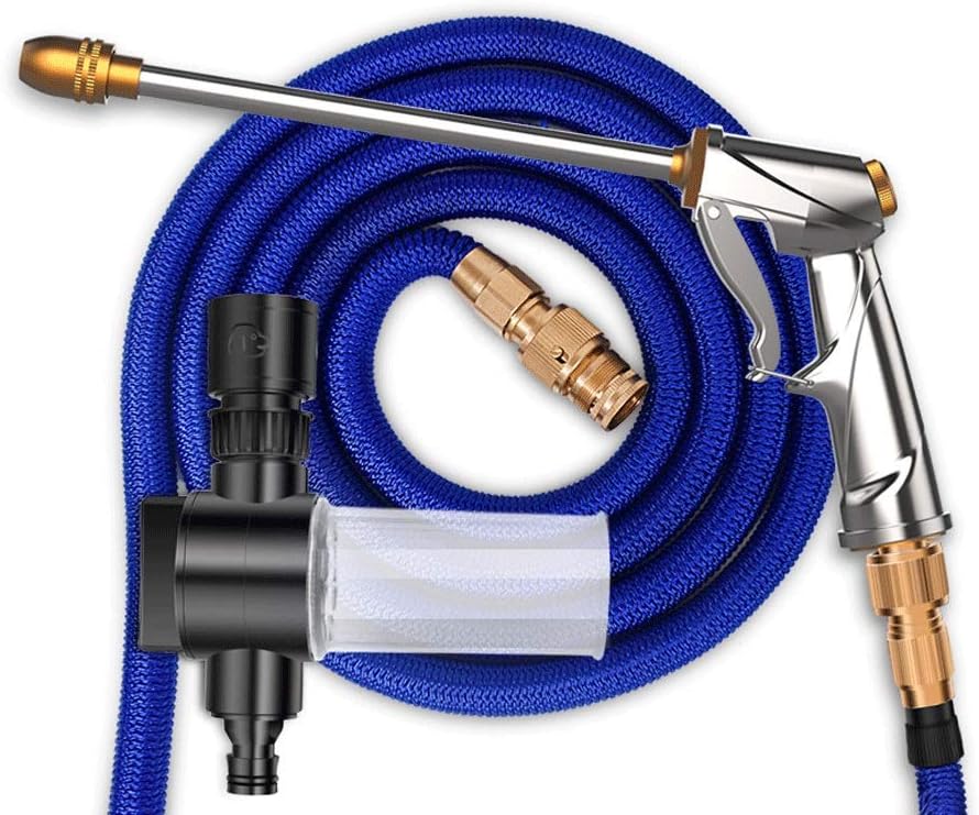 Manguera de lavado de autos telescópica para el hogar Juego de