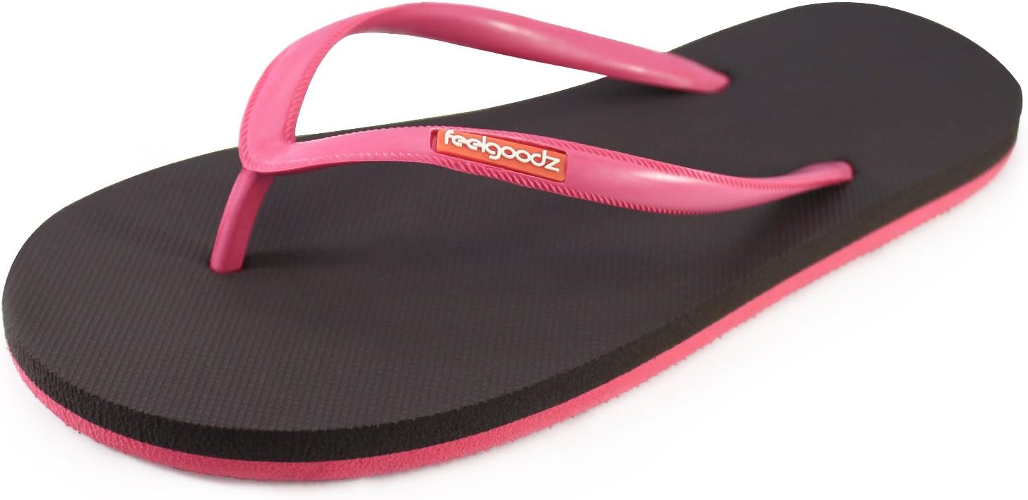 Feelgoodz, Women's, Flip Flops Slimz Nectar, W6