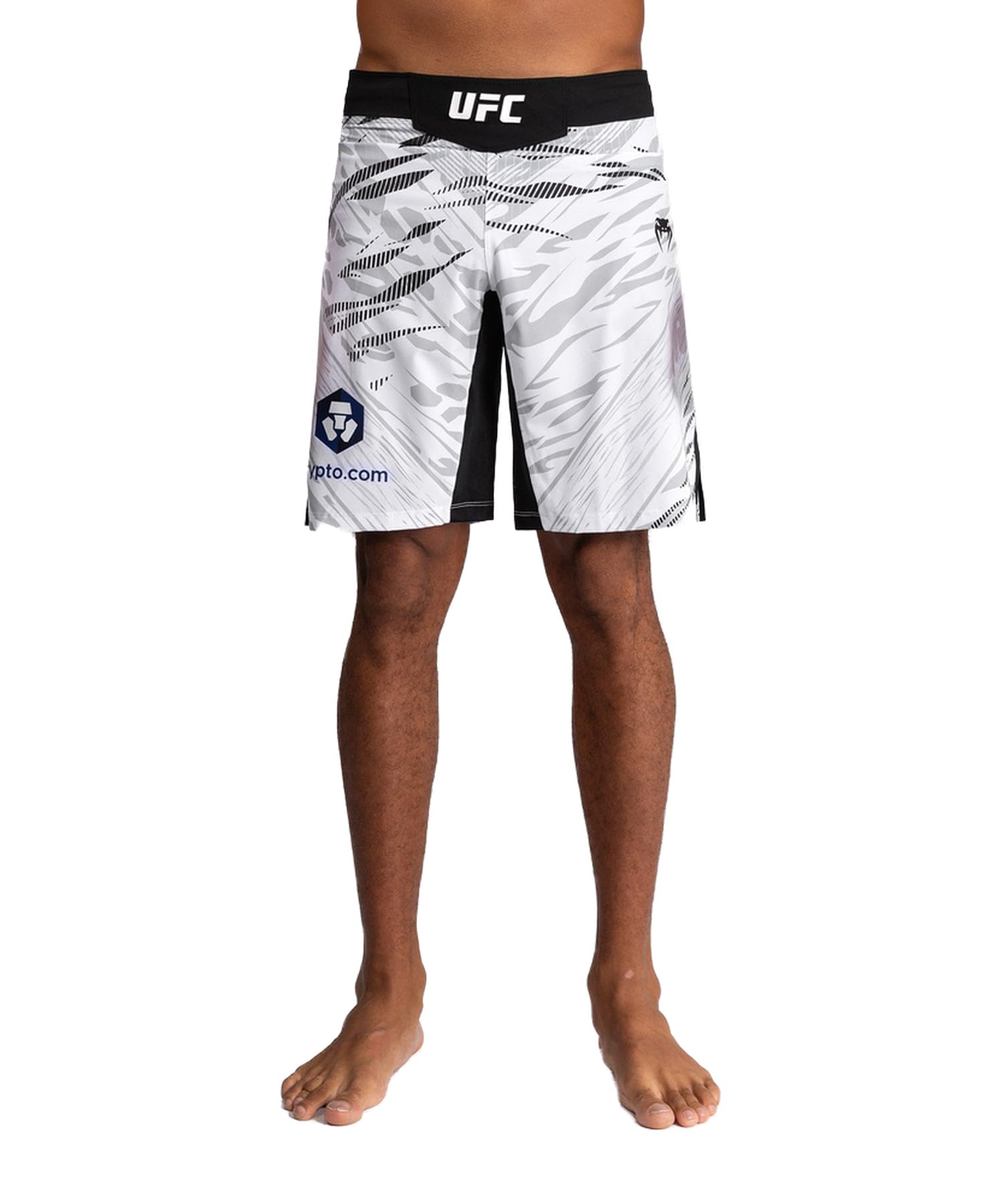 Photo 1 of Venum Authentic UFC Fusion Fight Night Men's Fight Short - Long Fit - White - XS