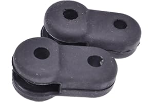 Fakojer 2PCS 33715-VM6-000 33715VM6000 Tail Light Mounting Rubber Compatible with Honda ATC 250R 250SX TRX 125 200 250X 300X 300EX 400EX