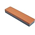 Bora 8 inch Sharpening Stone For Knife Sharpening, Two Sided Whetstone Fine Coarse Combination Aluminum Oxide Wet Stone for Honing Woodworking Tools 501060