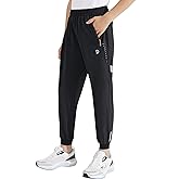 Dizoboee Boys Lightweight Jogger Pants Youth Kids Quick Dry Hiking Active Athletic Pants with Zipper Pockets
