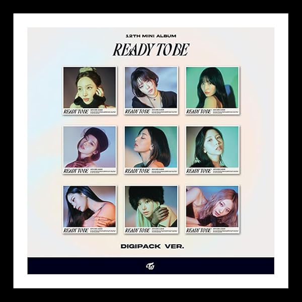 TWICE - READY TO BE Digipack Version (MINA Cover incl. Album +