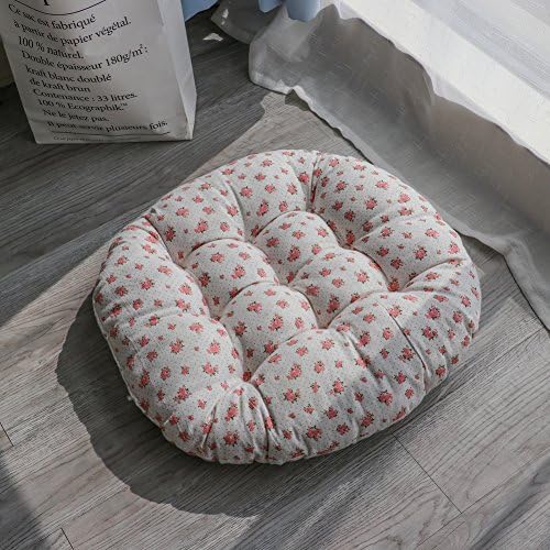 XMZDDZ Tatami mats Seat Cushion,Indoor Outdoor deep seat Chair Cushion Garden Office Car Round Chair pad-I 60X60cm(24x24inch)