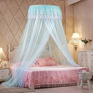 Princess Round Lace Bed Net Canopy Netting Mosquito Net ...