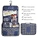 Portable Hanging Travel Cosmetic Bag - Mr.Pro Foldable Organizer Travel Makeup Toiletry Bag for Women/Men, Shaving Kit with Hanging Hook for vacation