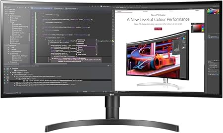 Amazon Com Lg 34 C34bl85c Qhd 3440 X 1440 Ips Monitor Computers Accessories