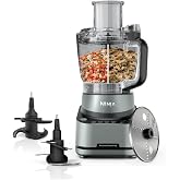 Ninja PrecisionPro Food Processor &amp; Dough Mixer, 1000PW, 9-Cup, BZ601 | Auto-iQ presets for chopping, slicing/shredding, pureeing &amp; dough. 9-cup bowl. BPA-free, dishwasher-safe parts.