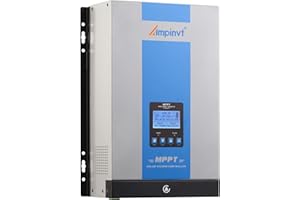 Ampinvt 120A MPPT Solar Charge Controller 12V 24V 36V 48V Battery System Auto,Max Input 150V PV Solar Panel Regulator fit for Gel Sealed Flooded and Lithium Battery