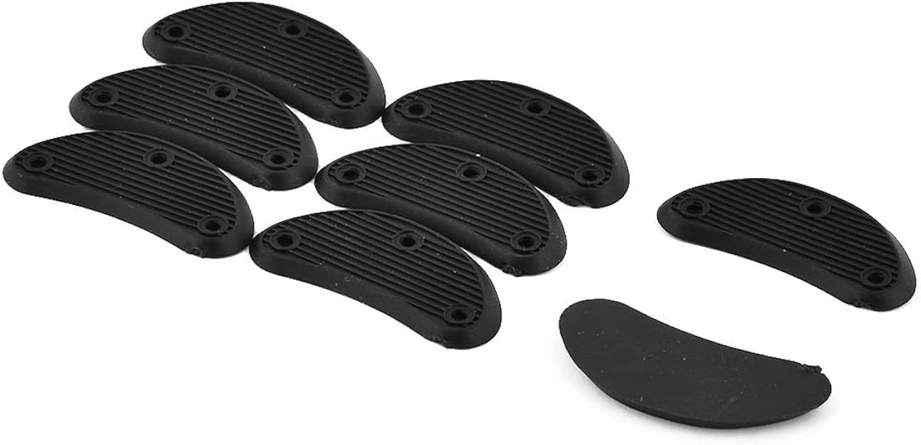 uxcell Rubber Shoes Boots Nonslip Sole Heel Repair Pad