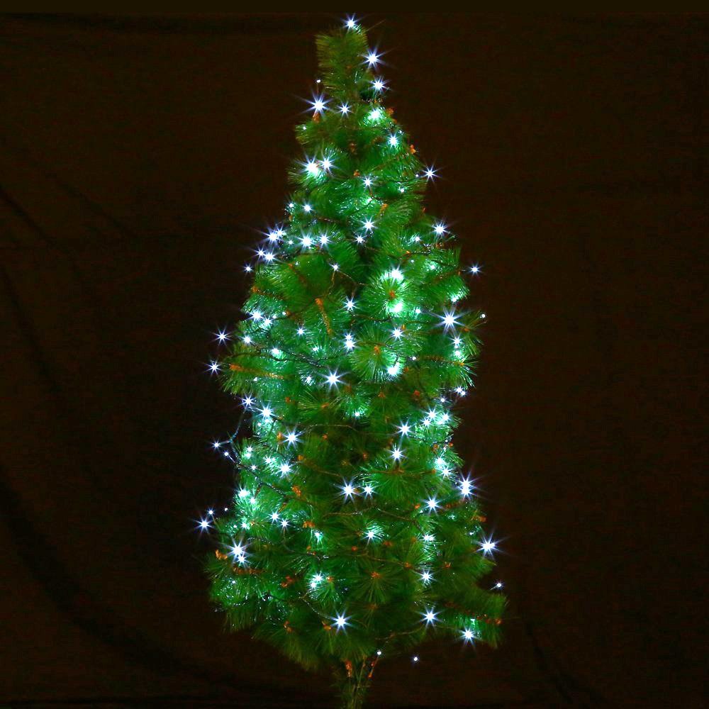 Solarmks Solar String Lights 72 ft 8 Modes 200 LED Fairy Garden Lights Waterproof Starry Christmas Lights for Gardens Patio, Xmas Tree,Holiday, Christmas, Party (White)