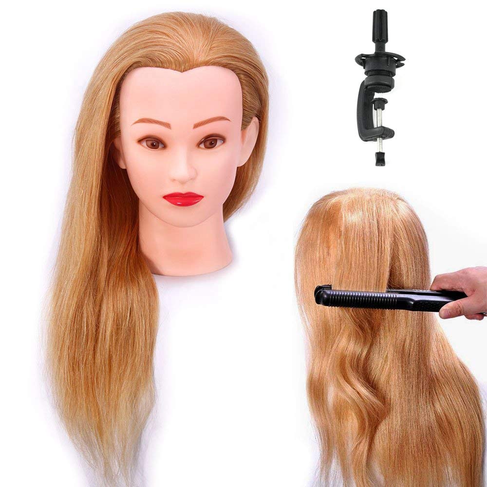 mannequin head for hair coloring