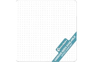Naturehydro Office Chair Mat for Carpeted Floors - 48" x 48" Plastic Floor Mat for Low Pile Carpet, Easy Glide Rolling Computer Desk Chair Mat, BPA and Phthalates Free (Square)