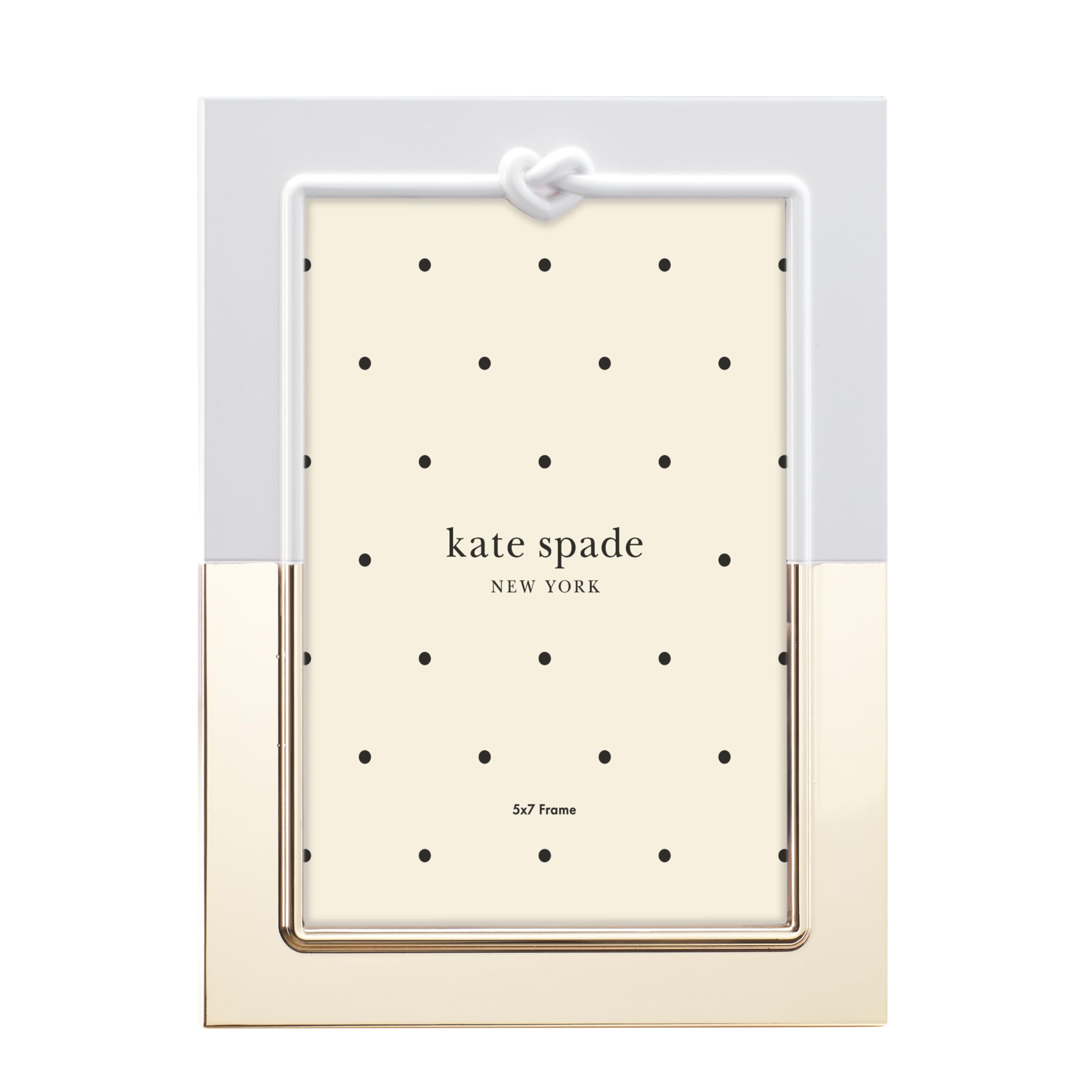 Kate Spade New York With Love 5X7 Frame, Metallic, 1.55 LB