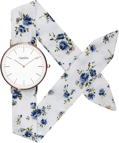 Amazon Co Jp 腕時計 時計女性の時計シンプルなストラップクォーツムーブメントストラップギフト時計3atm Color F Size D 36mm ホーム キッチン