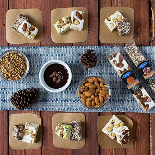 Giusto Sapore Torrone Bar 3.5oz - 5 Pack - Premium Gluten Free Dessert Brand - Imported from Italy and Family Owned (Pistachio, 5 Pack) - Thumbnail 3