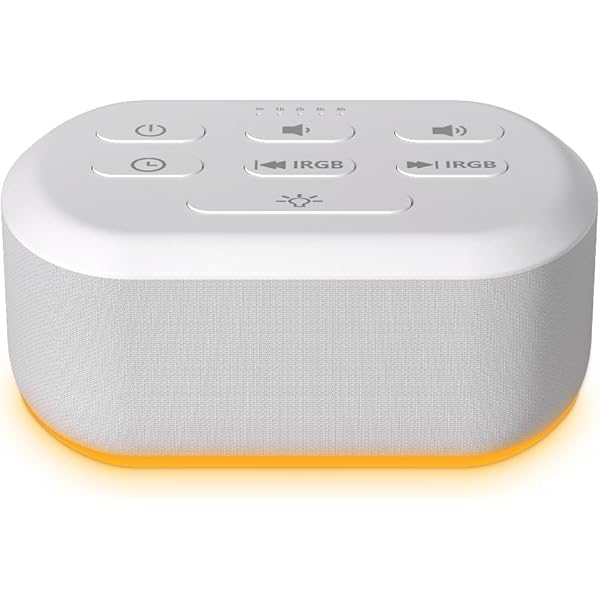 Dreamegg Machine à Bruit Blanc, D11 Machine à Bruit Avec Veilleuse Pour Enfant Adulte, Bruit