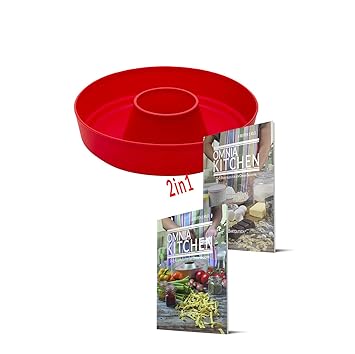 OMNIA-KITCHEN Omnia Silikonform 2-teiliges Spar-Set | Omnia Silikonform 2.0 + 2in1 Koch- und Backideen (Kochbuch)