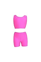 speerise Girls 2-Piece Gymnastics Dance Tank Top