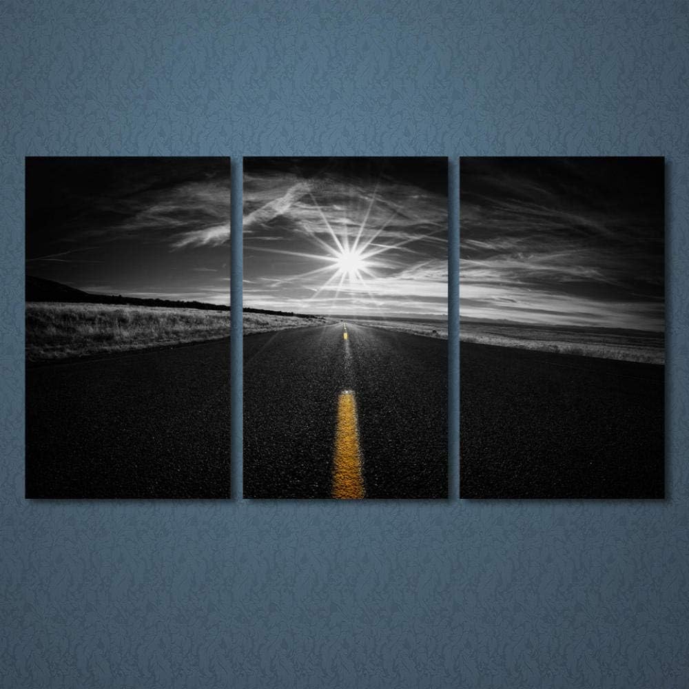 Impresiones De Arte De Pared De Lienzo Cartel 3 Piezas Luces