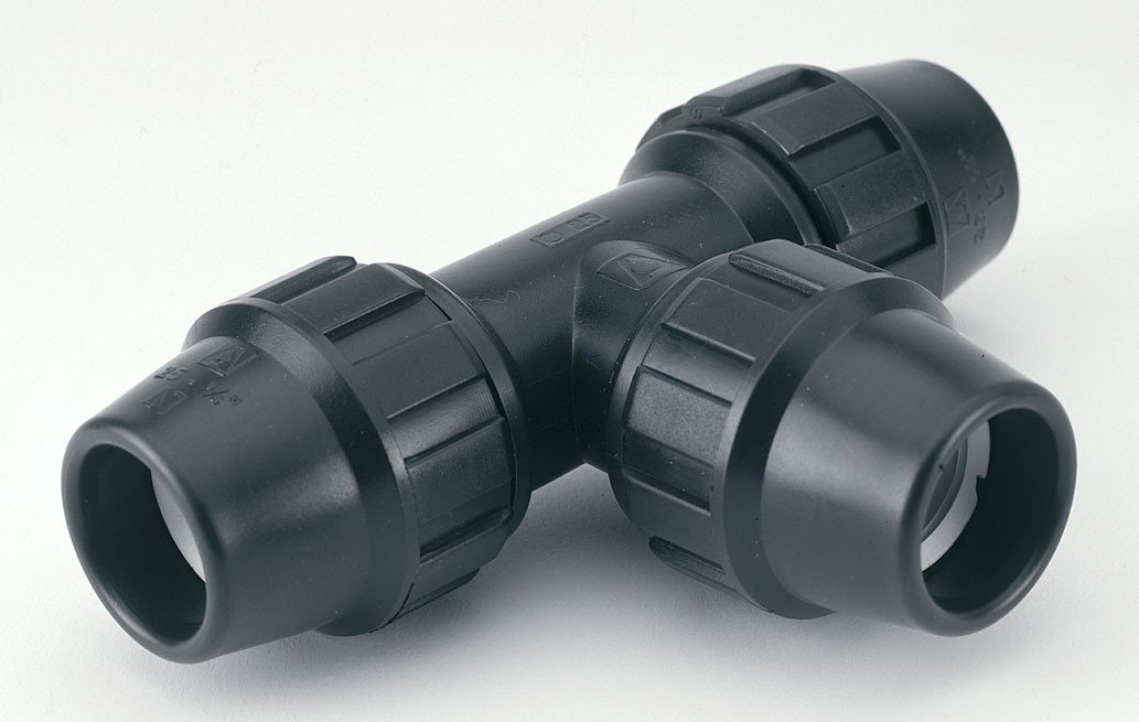 adequa tep-110 Junction in Tea (90 °) with Mouths Polypropylene Equal Glass Fibre Reinforced, 110 mm