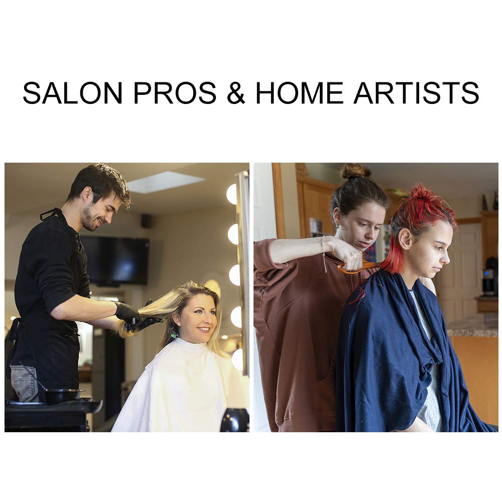 3 Pieces Barber Hair Dye Brushes Kit, Hair Color Dye Brush Tool Set, Professional Suitable for Beauty Salon & Home DIY Coloring Brush : Beauty