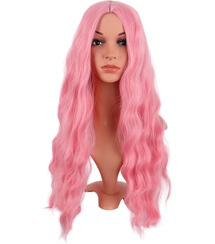 ?PHOENIX 28” Curly Pink OMBRÉ Cosplay Wig *NWT* 28 main image 4