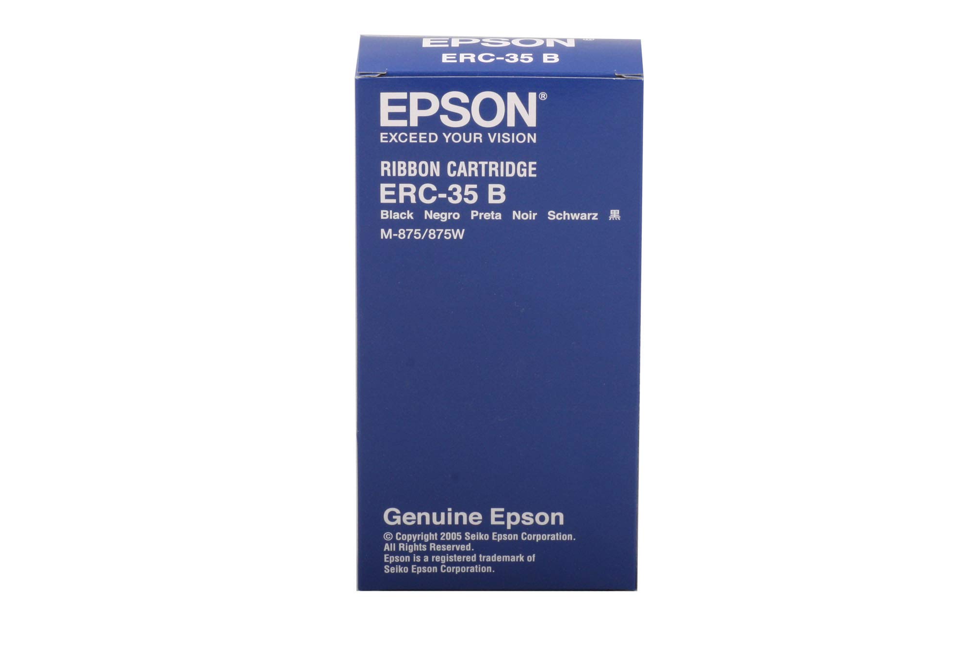 Epson ERC-35B Printer Ribbon for M-875, M-875W - Black