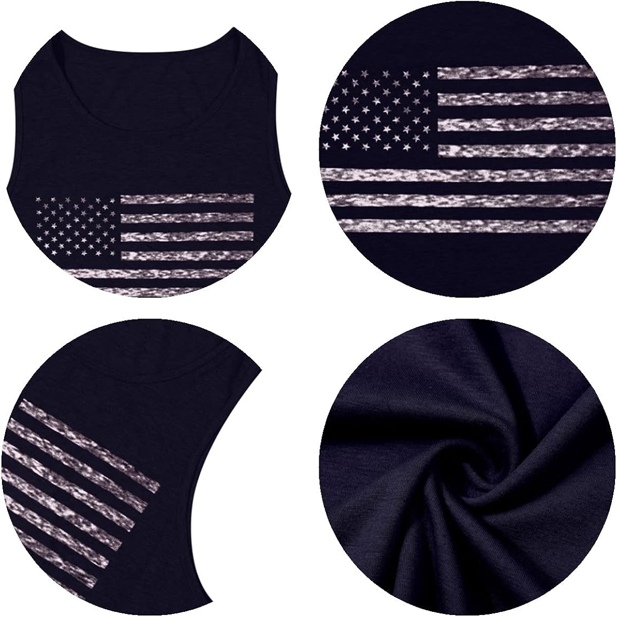 LUKYCILD American Vintage Flag Men Tank Tops Classic Patriot USA Stripes and Star Gift Vest at  Men’s Clothing store