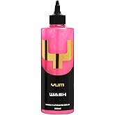 Yum Wash – pH Neutral Car Shampoo for Hand Wash and Maintenance Cleaning – Lubricated Auto Soap Safe on Waxed and Coated Finishes of All Vehicles – Streak-Free Rinse – 500ml Bottle