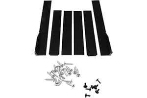 aqxreight 6PCS Automotive Universal Side Skirt ABS Bumper Diffuser Spoilers for Car Exterior Lower Side Bottom Line Bumper Li