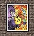 Ninja Poster Manga Anime Slayer Hunter SSS Ghoul Wall Decor Canvas Art Print,8 x 10 Inches,No Frame,Set of 4