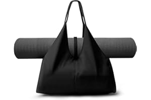 Zmarthumb Yoga Mat Bag, Gym Tote Bag, Large Capacity Yoga Bag with Adjustable Strap For Pilates,Office, Travel, Workout,Beach And Gym