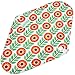 Wegreeco Reusable Menstrual Pads for Women - Sanitary Pads, Panty Liners, Soft Cloth - 5 Pack, 1 Wet Bag (Medium, Flower)