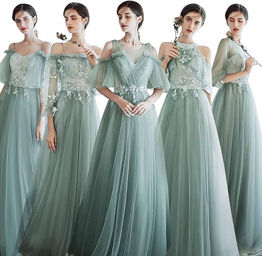 Amazon Kzzkoo ブライズメイド ドレス ロング ピアノ発表会 ドレス 結婚式のワンピース 結婚式パーティドレス 大きいサイズ フォーマルワンピース キャミドレス 二次会 卒業式 お揃い スレンダーライン フォーマルワンピース Wzl0 セット D Xx Large パーティー