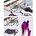 Dream Catcher, Handmade Purple Circular Net Wall Hanging Ornament Decorations for Kids Girls Home Bedroom Car -4.3