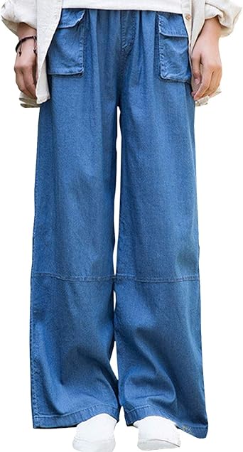 wide leg tencel jeans