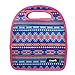 Neoprene Insulated Lunch Bag,CrazyFire Waterproof Personalized Insulated Lunch Bags for Men Women Kids with Rubber Zipper Design