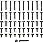50-Piece #8 SEMS Phillips Screws Black | Interior | Exterior | Molding | Bezel | Trim | Door Panel | Headliner | Dash | Hardware | FITS: GM, Chevrolet, Buick, Oldsmobile, Pontiac, Cadillac, GMC Trucks