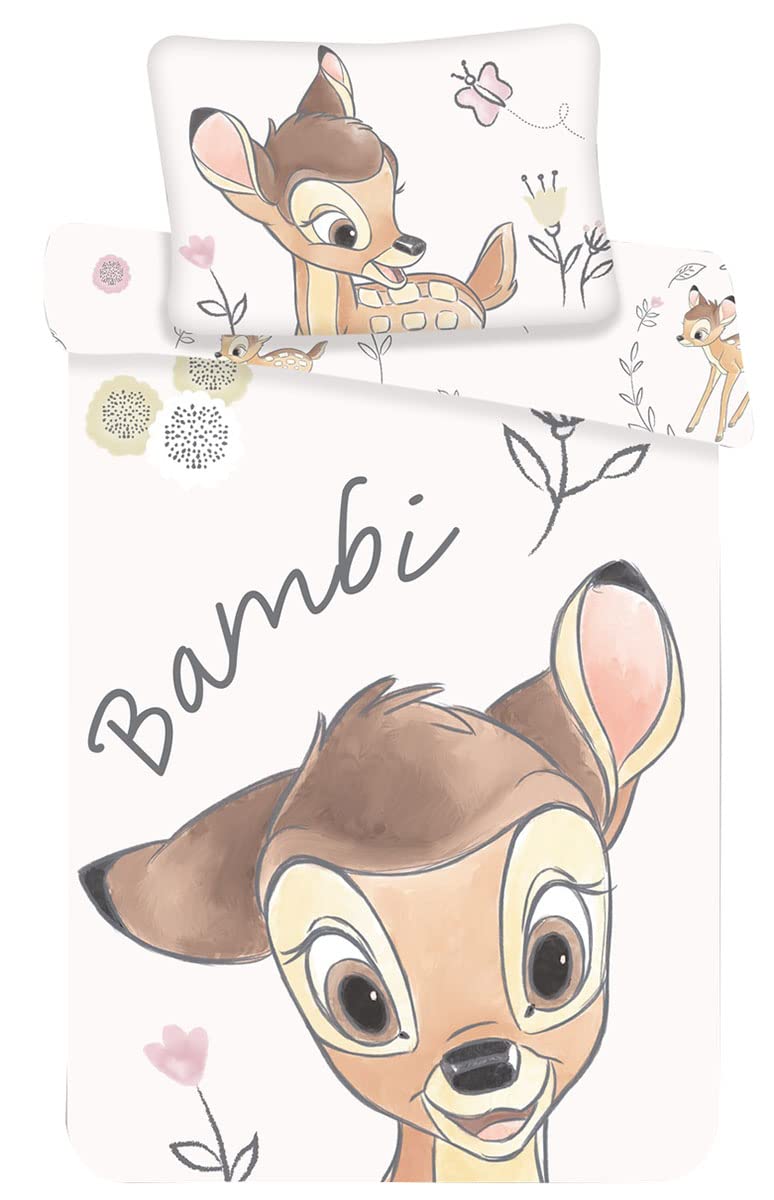 Bambi Baby Bedding Set 100 x 135 cm + 40 x 60 cm