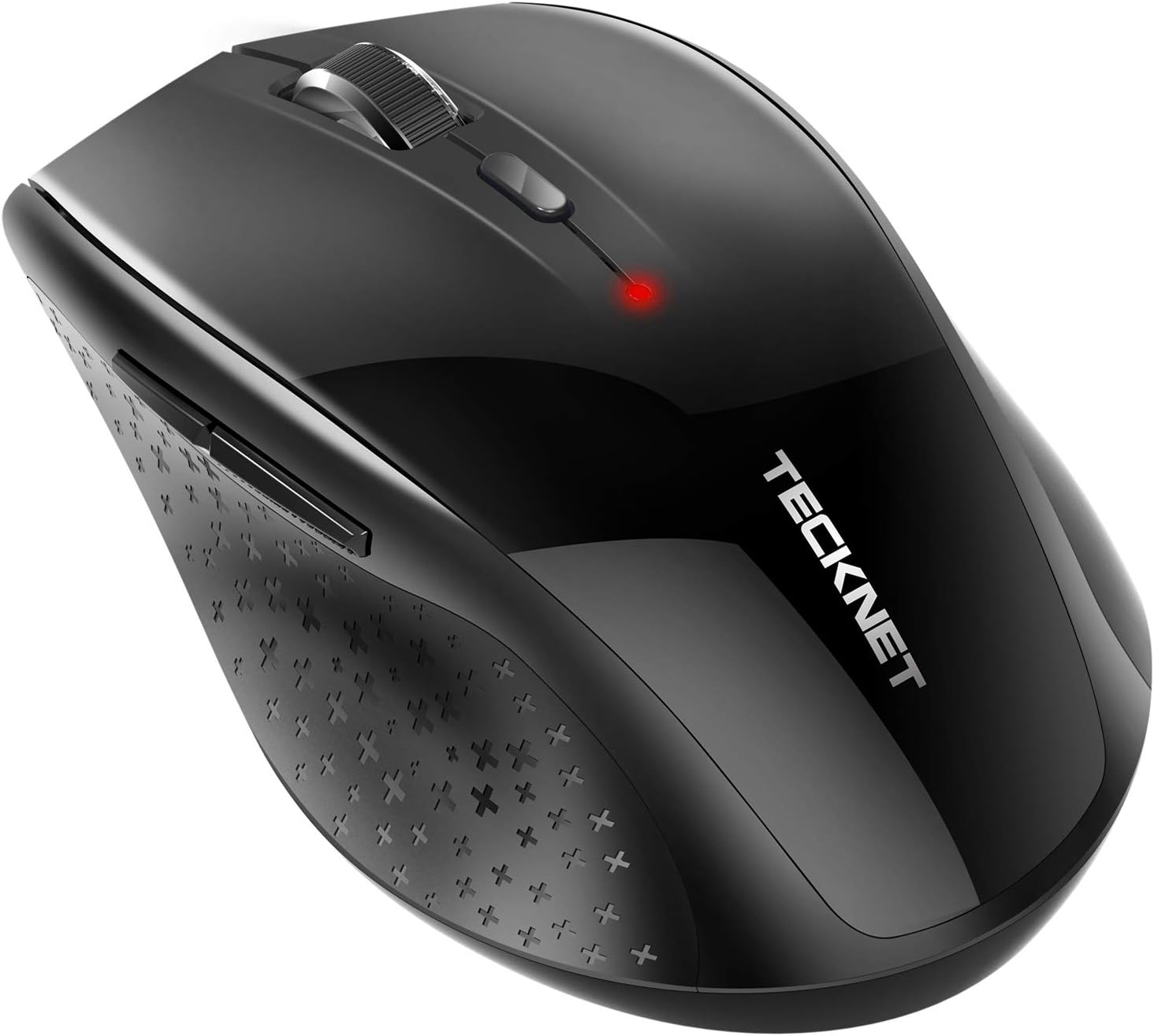 TECKNET Wireless Bluetooth Mouse, 4800 DPI Cordless Mice Ergonomic Portable for Laptop Computer, PC with 6 Adjustable DPI