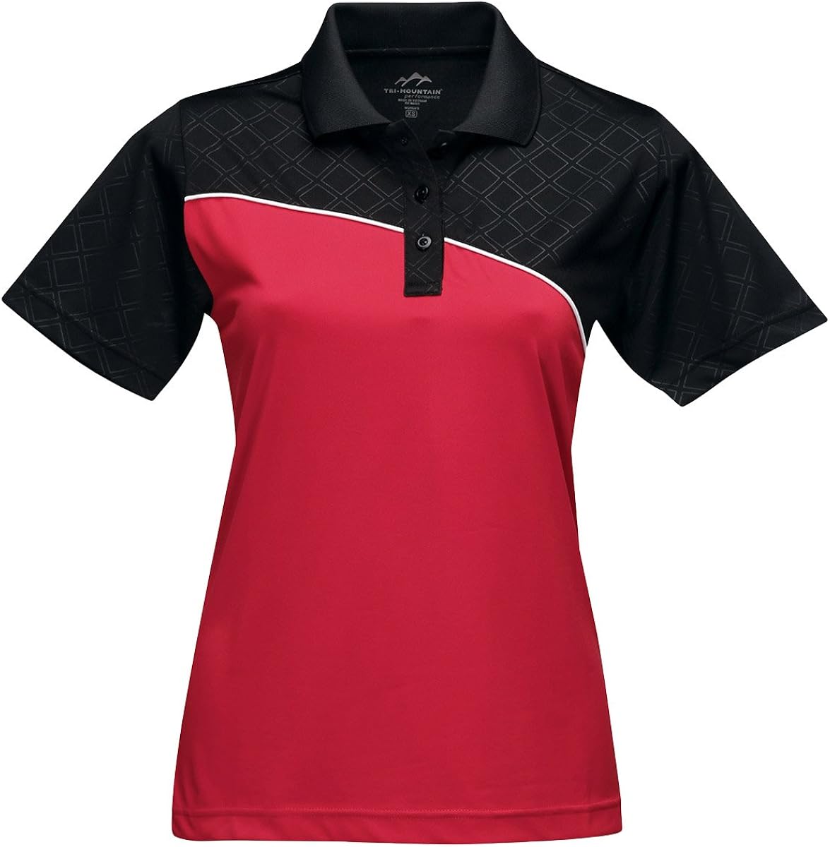 women's color block polo shirts