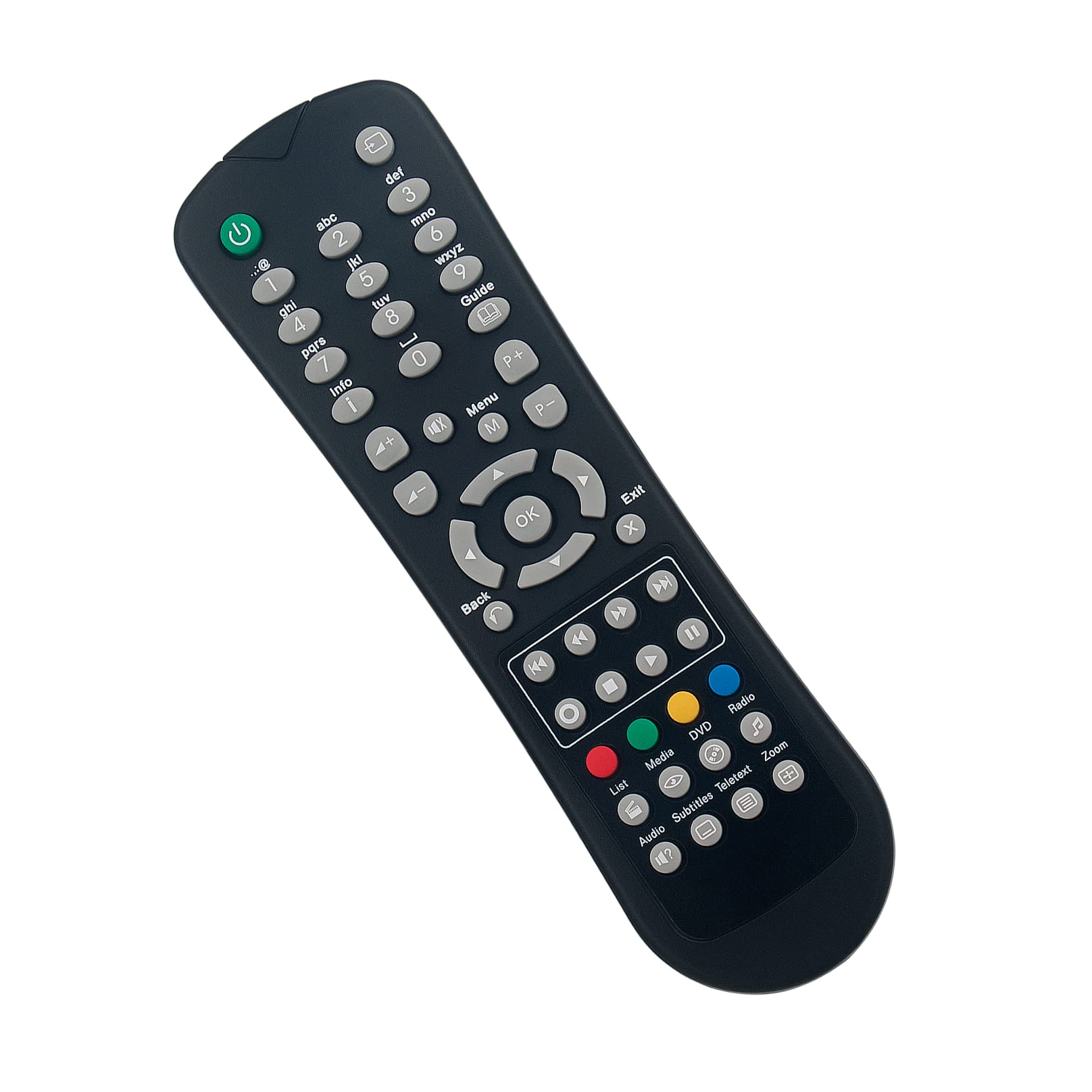 DTR94-500S/DTR94-250S Replacement Remote Control -VINABTY-Fit for Sagem HD Freesat DTR94500S DTR94250S Remote control DTR94-320S DTR6400T DTR67160 DTR6400 DTR94500