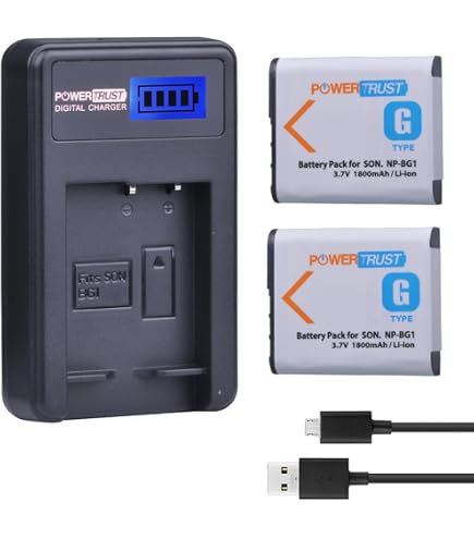 Rechargeable Li-ion Battery (2-Pack) for Sony Cybershot DSC-N1