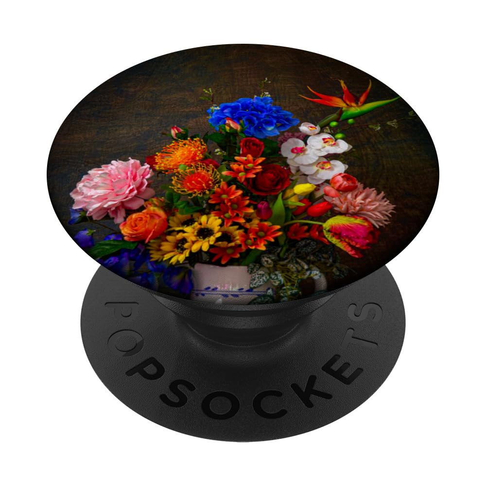 Flower Floral Pattern PopSockets Swappable PopGrip