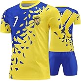 RIKPR Children's soccer jersey youth sportswear kids training uniforms boys and grils gifts for football fans