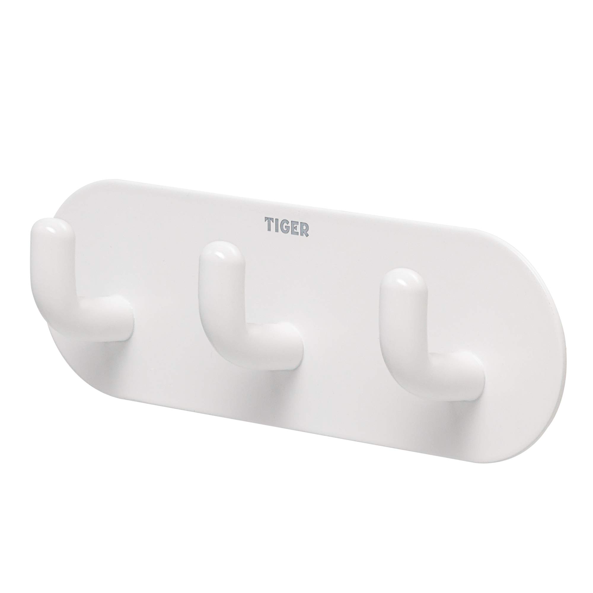 Tiger Rondo, Towel hook White, 24x120x40mm
